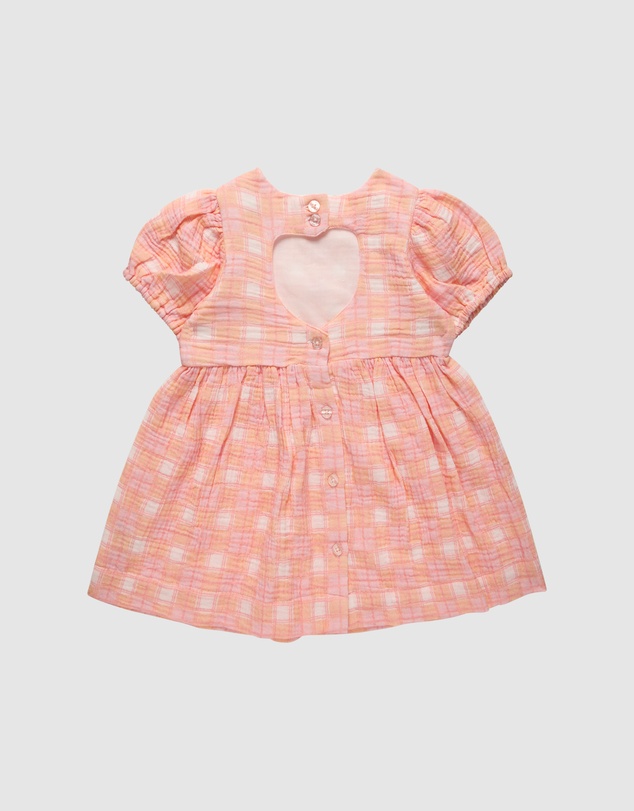 Kynd Baby - Heart Dress in Check