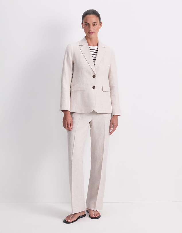 Sportscraft - Freya Short Linen Blazer