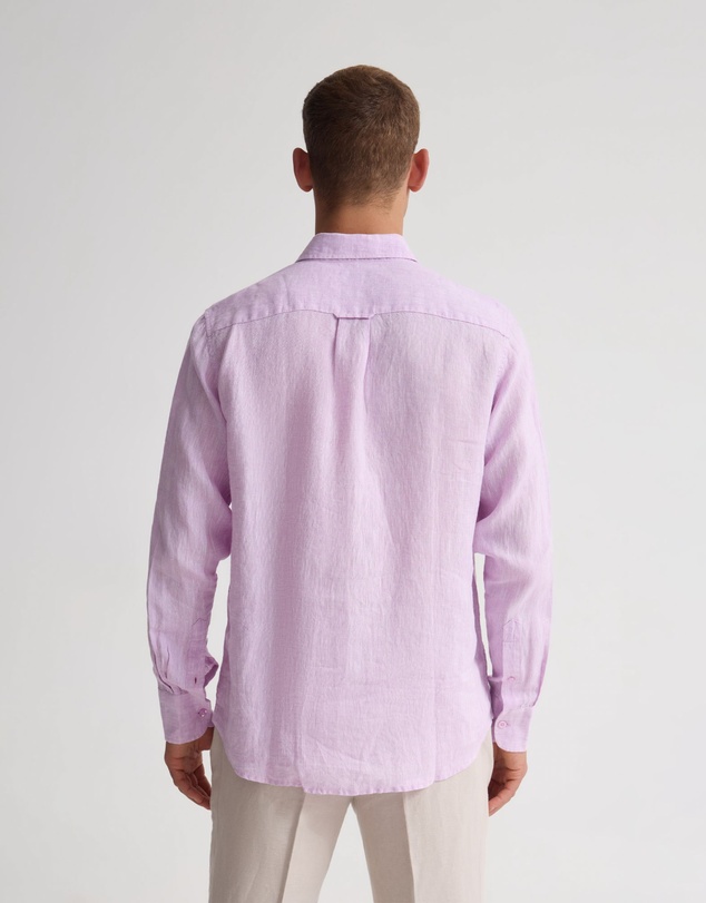 Oxford - Cooper Organic Linen Shirt Long Sleeve