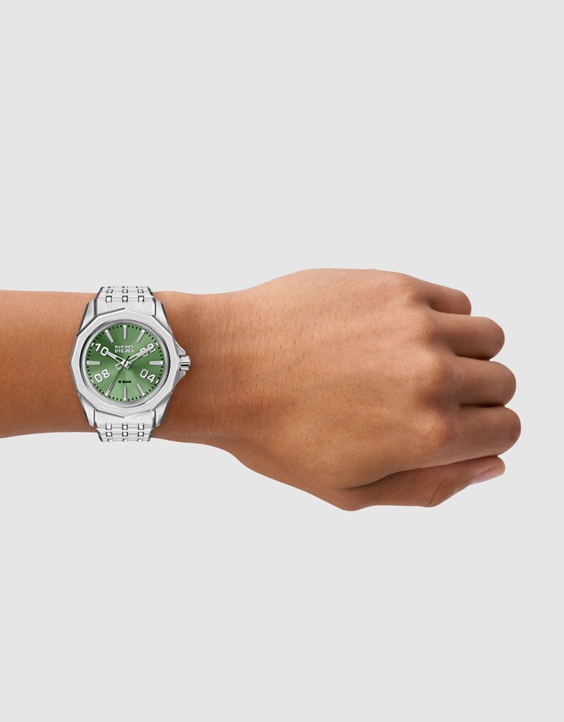 Diesel - Stinger Silver Tone Analogue Watch