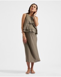 Ripe Maternity - Debbie Linen Skirt