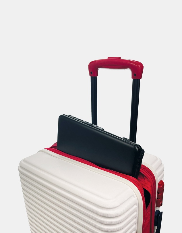 GAP - GAP Varsity Hard Shell Large and Cabin 2-Piece Set + Luggage Tag