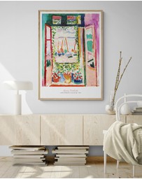 Inka Arthouse - Open Window by Henri Matisse Art Print