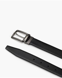 Aquila - Martini Black/Brown Reversible Belt