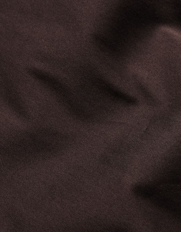 Calibre - Stretch Cotton Poplin Shirt Chocolate