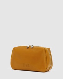 Republic of Florence - The Otto Yellow Leather Dopp Kit