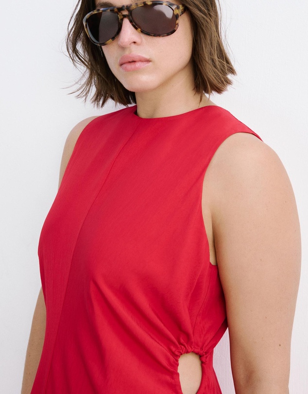 M.N.G - Cut-Out Dress with Bows
