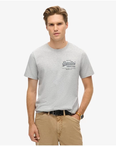 Superdry - Classic Vintage Logo Heritage Chest Tee