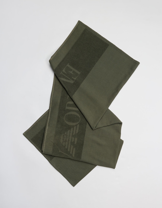 Emporio Armani - Waffle Weave Beach Towel