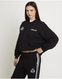 Subtitled - Subtitled Wellness Club Bomber Jacket