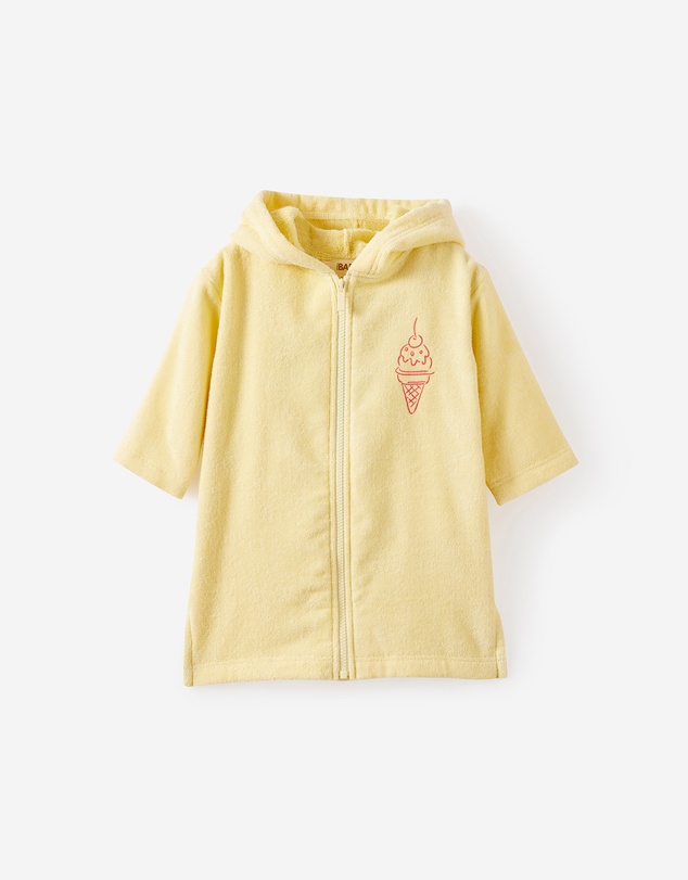 Cotton On Kids - Baby Zip Through Hooded Towel