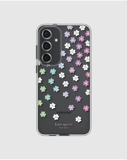 Kate Spade - Kate Spade Scattered Flowers Case for Galaxy S24
