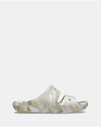 Crocs - Classic Marbled Sandals V2 - Unisex