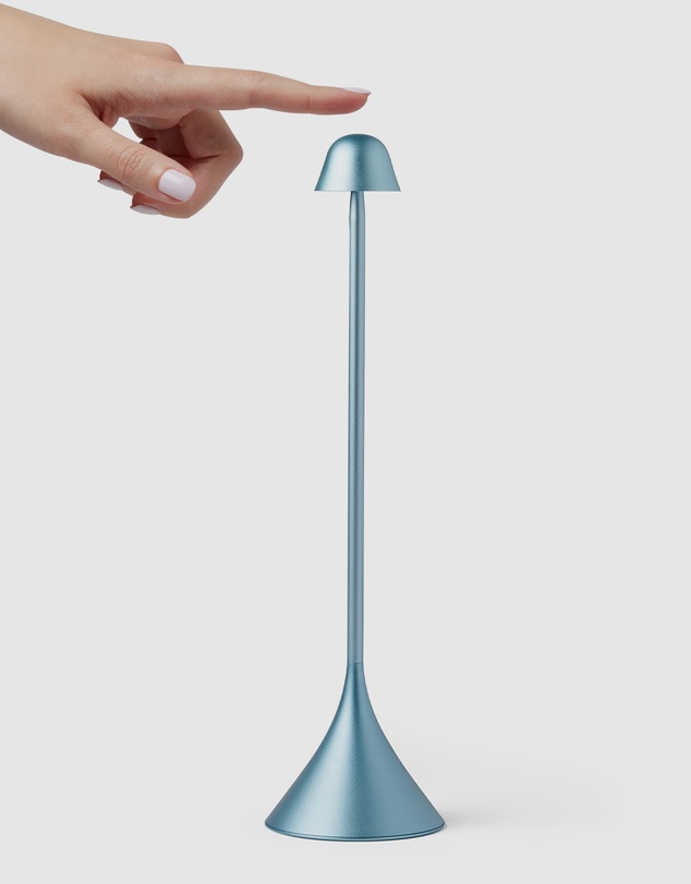 Lexon - Lexon Steli Bell Infinitely Pairable Table Lamp - Blue