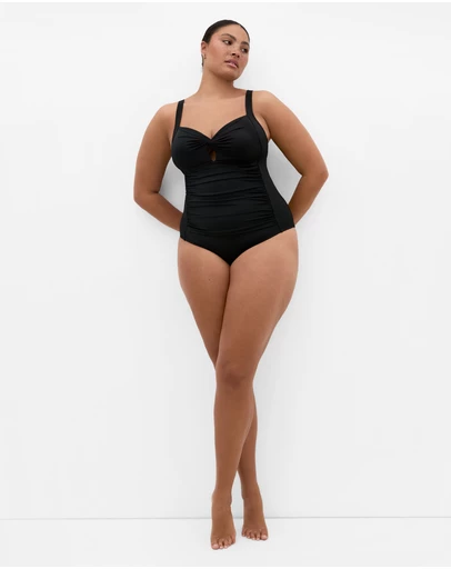 City Chic - Amalfi Ruched 1 Piece