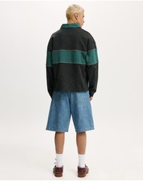 Cotton On - Baggy Denim Shorts