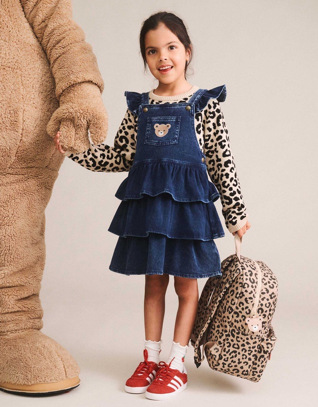 Huxbaby - Dreamy Denim Pinafore - Babies-Kids