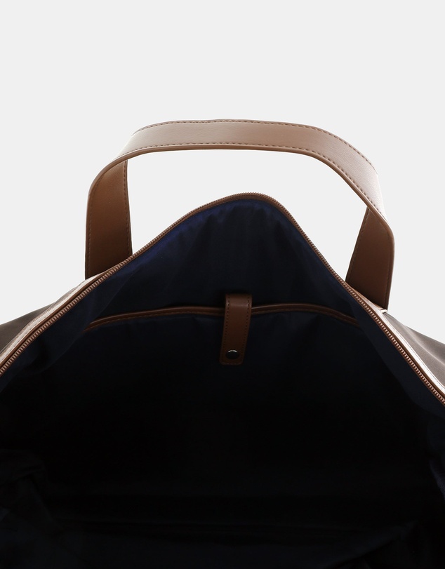 Pierre Cardin - Pierre Cardin 2-Tone Lite Overnight Bag