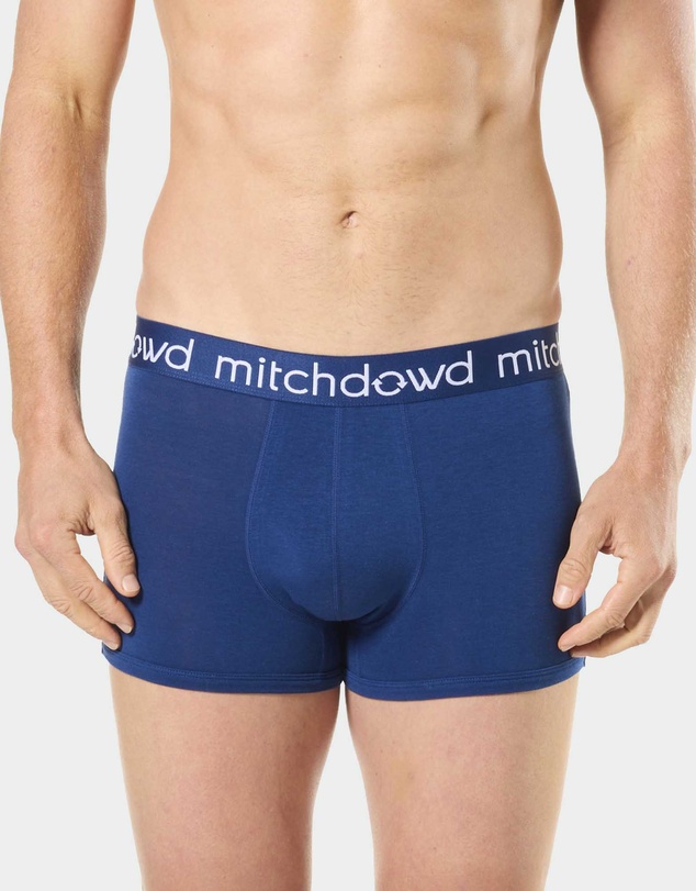 Mitch Dowd - Mitchdowd Mens 3 Pack Bamboo Blue Trunks