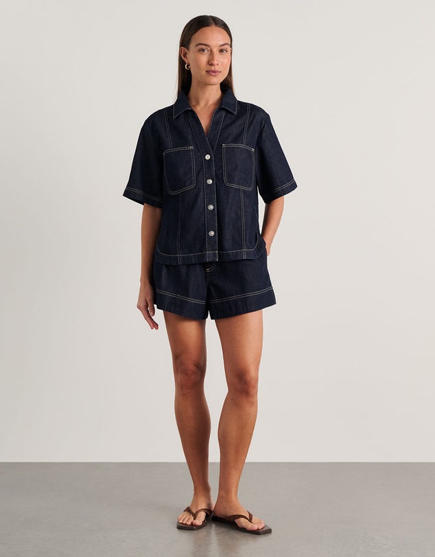 Jag - Loe Denim Pull On Short
