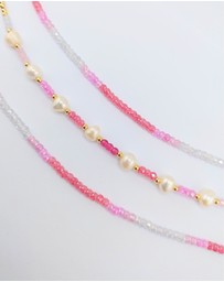 Miz Casa and Co - Crystal Beaded Bracelet Stack