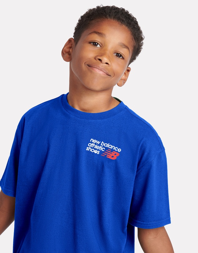 New Balance - Athletic Shoes Back Graphic Tee