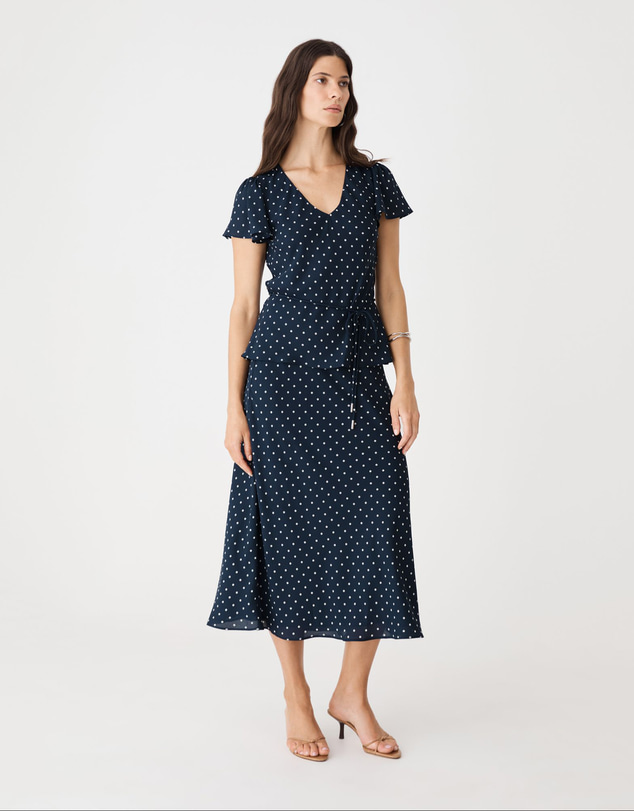 Forcast - Danielle Frill Sleeve Top