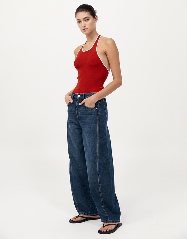 St. Agni - Mid Rise Balloon Jeans