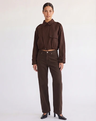 Style Addict - Darcy Cropped Trench