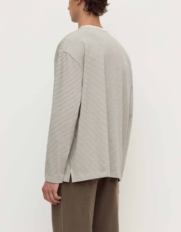 Assembly Label - Malone Stripe Long Sleeve Tee