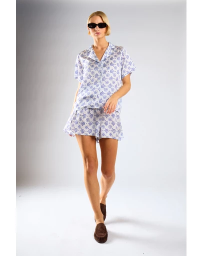Glamorous - Button Front Short Sleeve Shirt