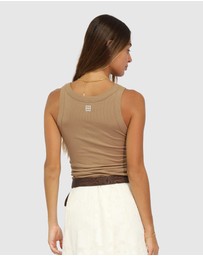Belle & Bloom - Last Time Ribbed Tank Top