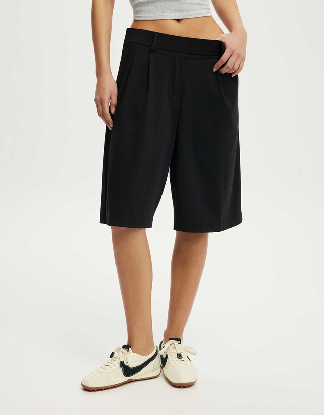 Cotton On Body Active - Stretch Pleat Bermuda Short