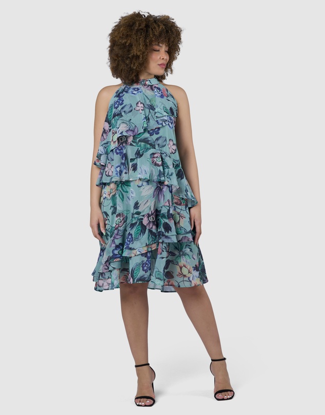 Pink Dusk by Curve Project - Raptures Kiss Dress