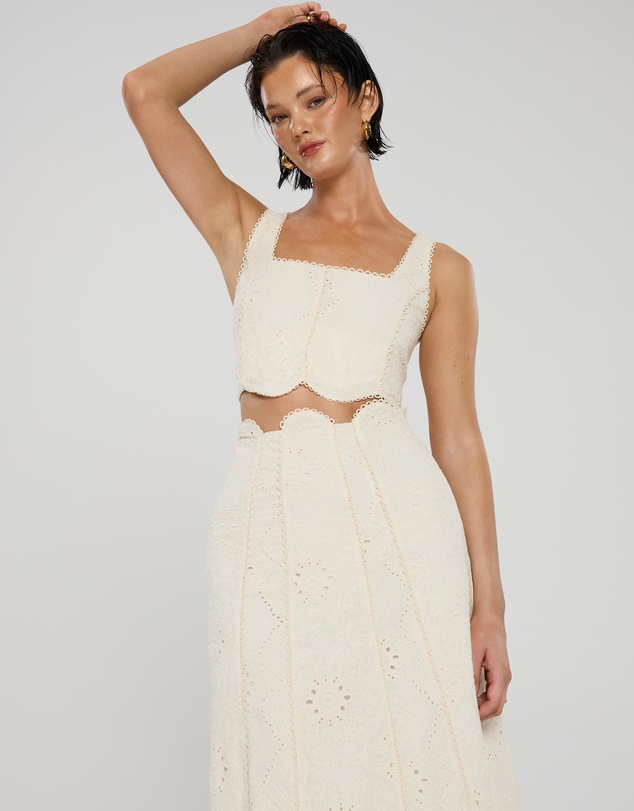 Winona - Jelsa Scallop Skirt