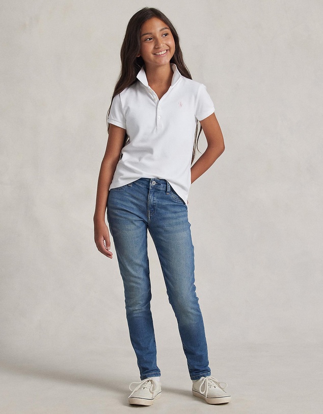 Polo Ralph Lauren - The Iconic Exclusive - Stretch Cotton Mesh Polo Shirt - Kids