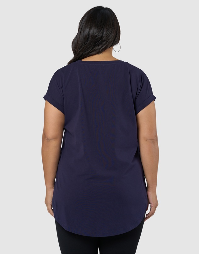 Indigo Tonic - Lauren Longline Tee
