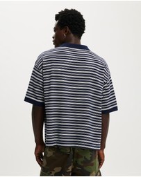 Cotton On - Box Fit Short Sleeve Polo