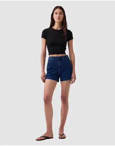 GAP - 90s High Rise Relaxed Shorts
