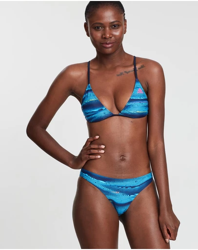 adidas Swim - Parley Allover Print Infinitex 2-Piece Bikini Set