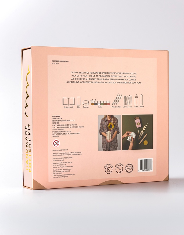 Journey Of Something - Deluxe Pottery Making Kit