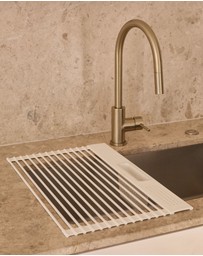 DESIGNSTUFF - DRIP Folding Dish Rack w/ Cutlery Holder