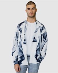 Justin Cassin - Lark Print Casual Shirt