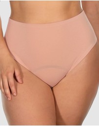 B Free Intimate Apparel - Super Soft Brushed Period High Cut Briefs