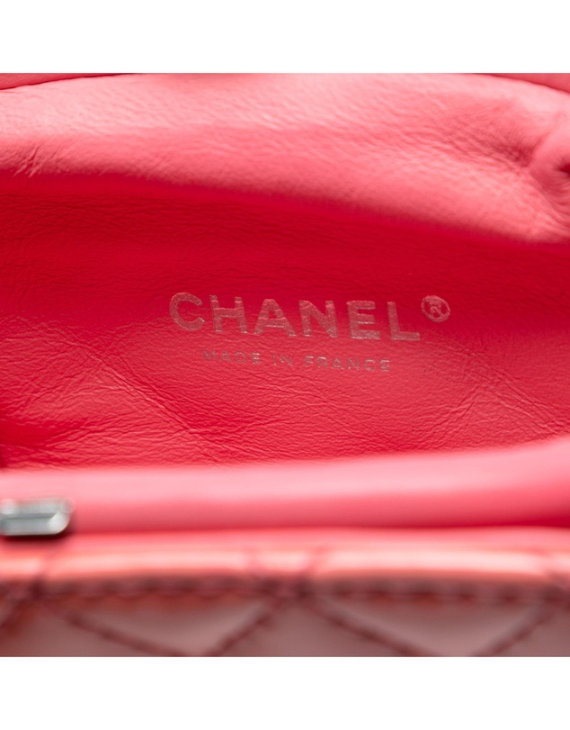 Pre-Loved by Azura Reborn - Pre-Loved CC Quilted Patent Frame Clutch with Chain