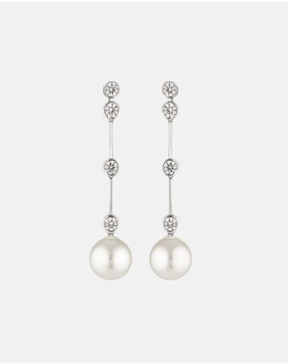 Stephanie Browne - Isla Pearl Earrings