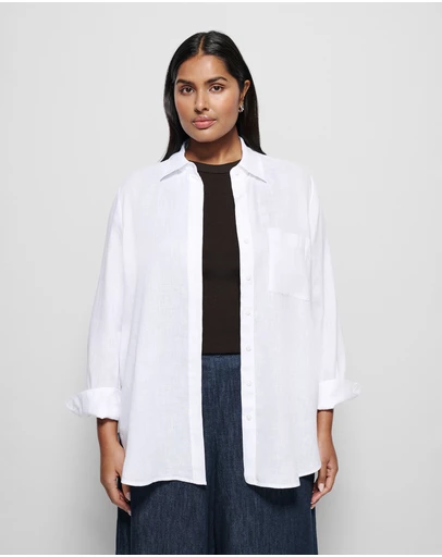 Commonry - Pocket Linen Shirt