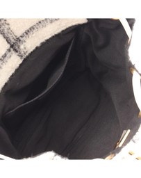 Pre-Loved by Azura Reborn - Pre-Loved Large Quilted Wool Duma Drawstring Backpack