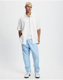 Surrounded By Ghosts - The Vanadium Linen Drawstring Pants