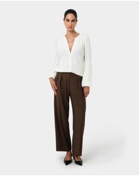 Forcast - Aura Fluffy Knit Cardigan